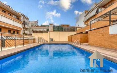 Swimming pool of Attic for sale in Ripollet  with Air Conditioner, Heating and Parquet flooring