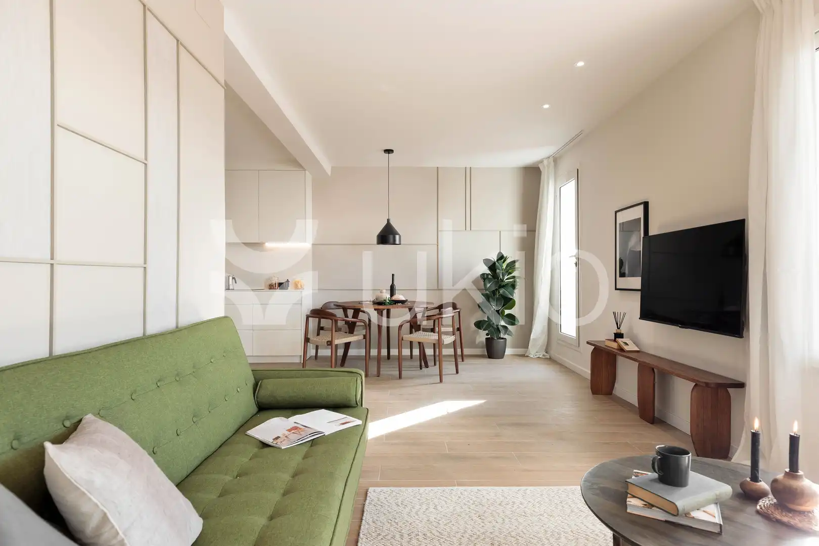 Penthouse mit Aufzug zur Miete in Carrer del Bruc, imagen 7