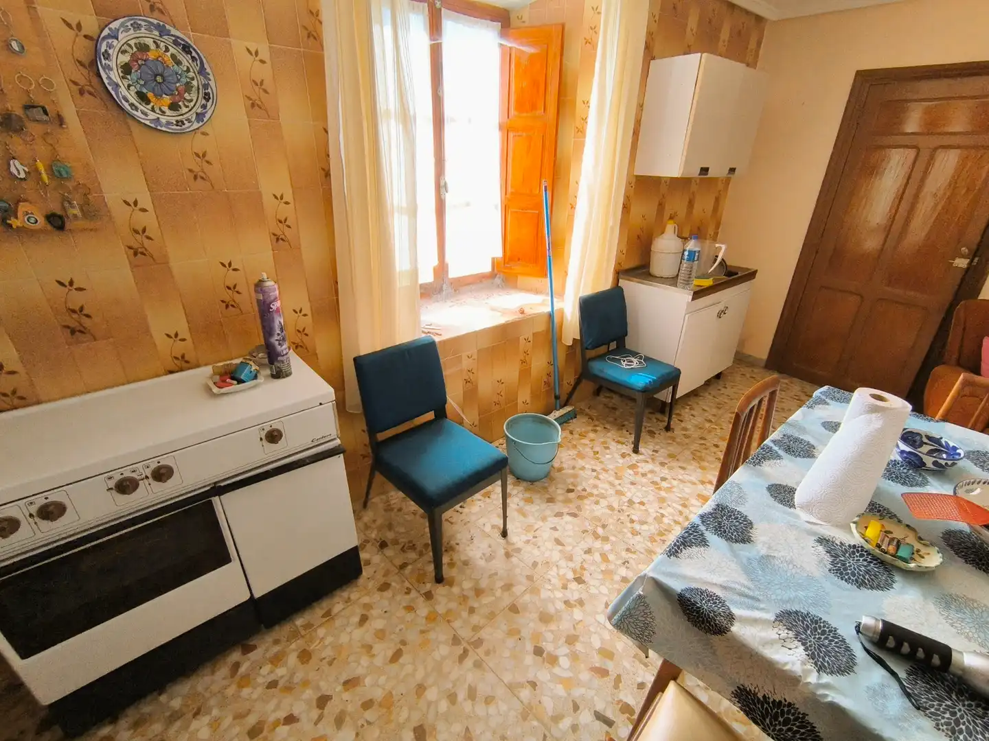 Cocina de Casa o chalet en venta en Villamartín de Campos con Calefacción, Jardín privado y Trastero