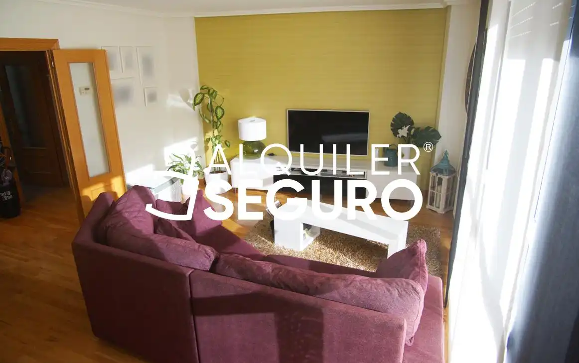 Sala de estar de Piso de alquiler en Valladolid con Calefacción y Amueblado