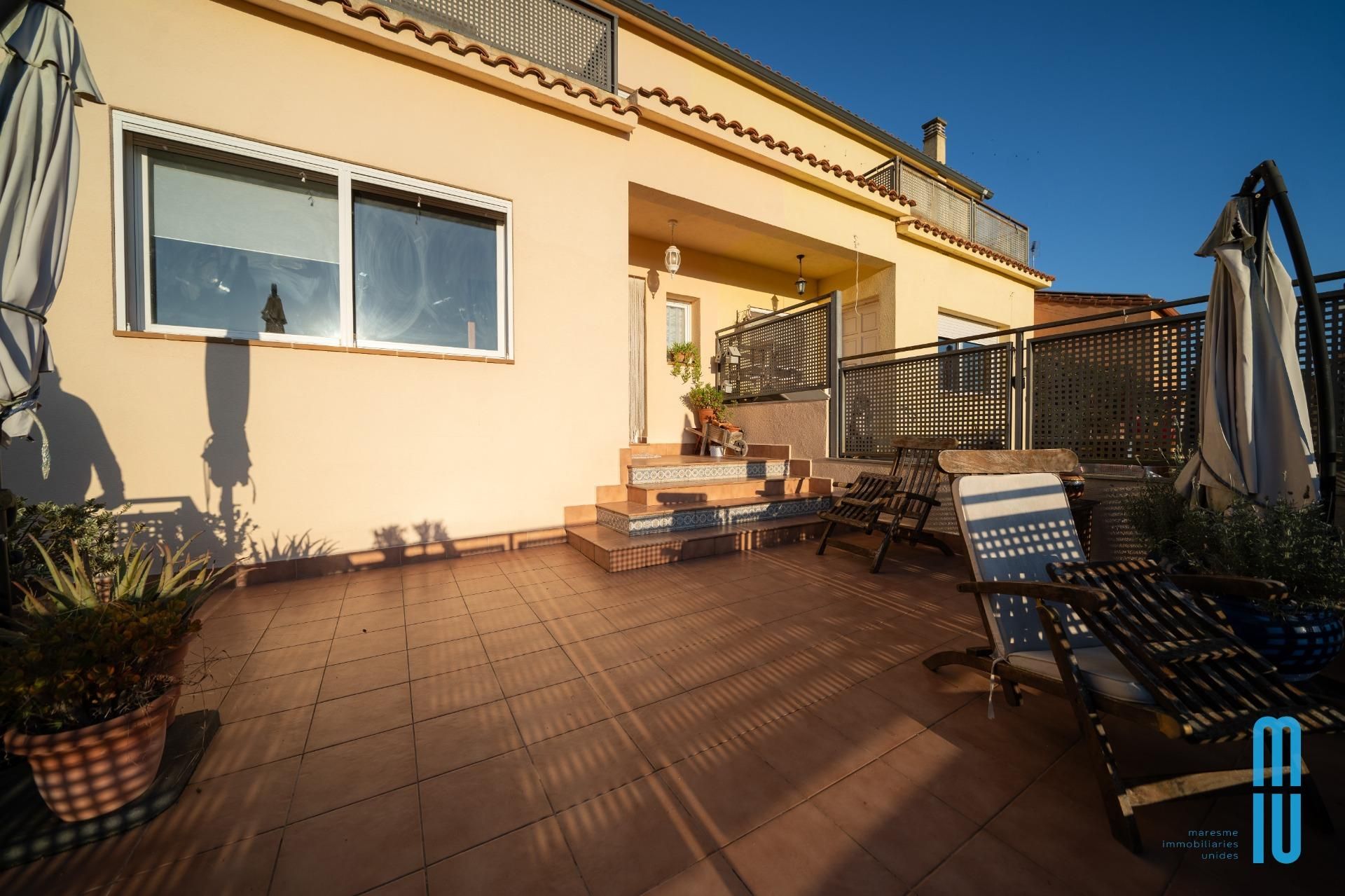 Terrace of Single-family semi-detached for sale in Sant Iscle de Vallalta  with Private garden and Terrace