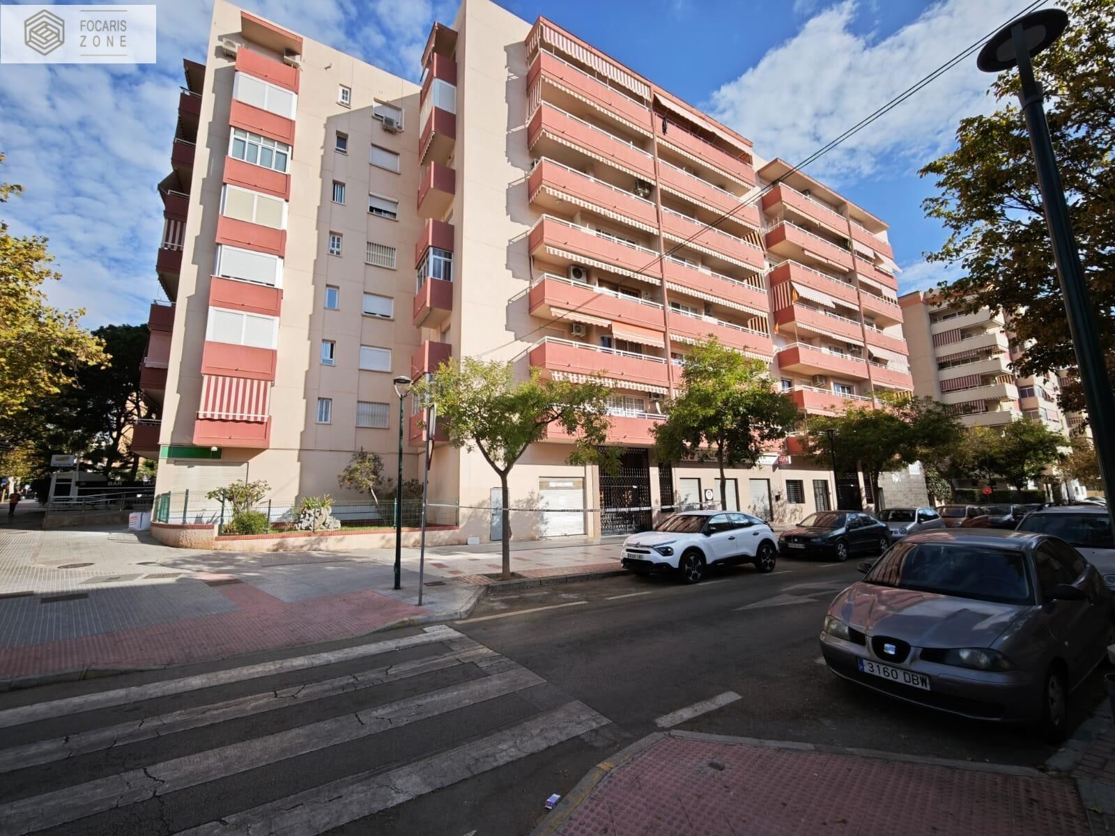 Exterior view of Flat to share in Málaga Capital  with Air Conditioner, Heating and Private garden