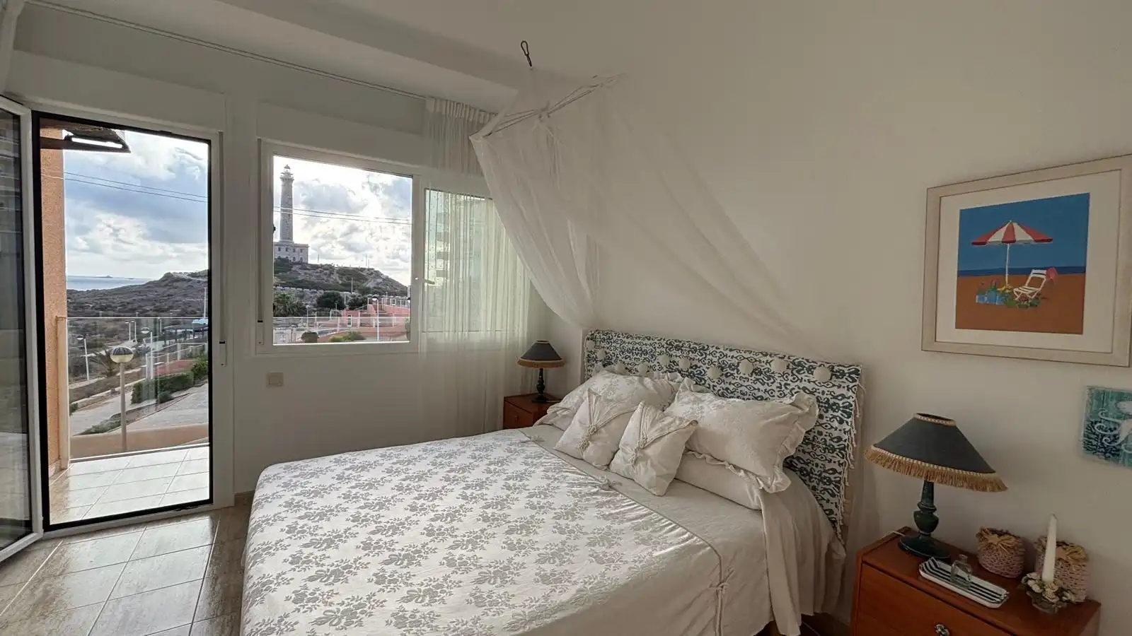 Schlafzimmer von Wohnungen zum Verkauf in Cartagena mit Klimaanlage, Heizung und Terrasse