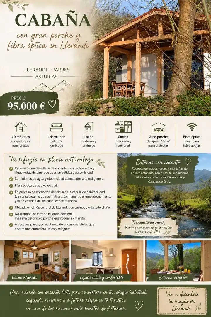 Jardín de Casa o chalet en venta en Parres con Calefacción y Amueblado