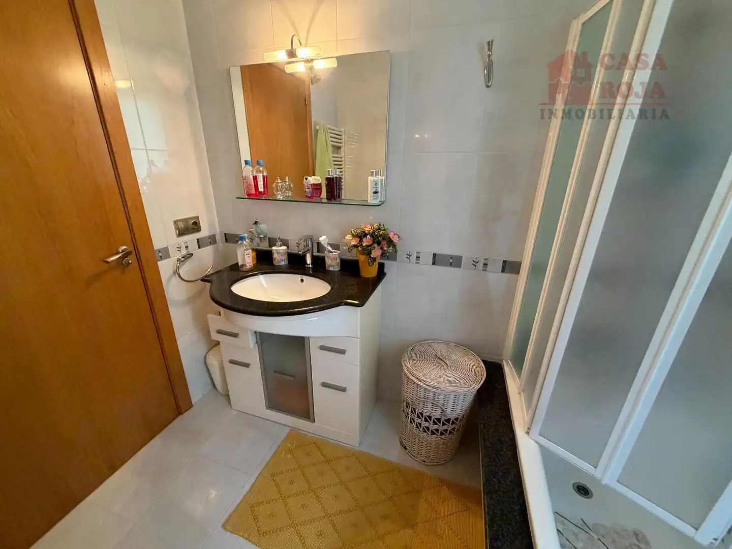 Bathroom of Detached homes for sale in Moaña  with Heating, Parquet flooring and Terrace