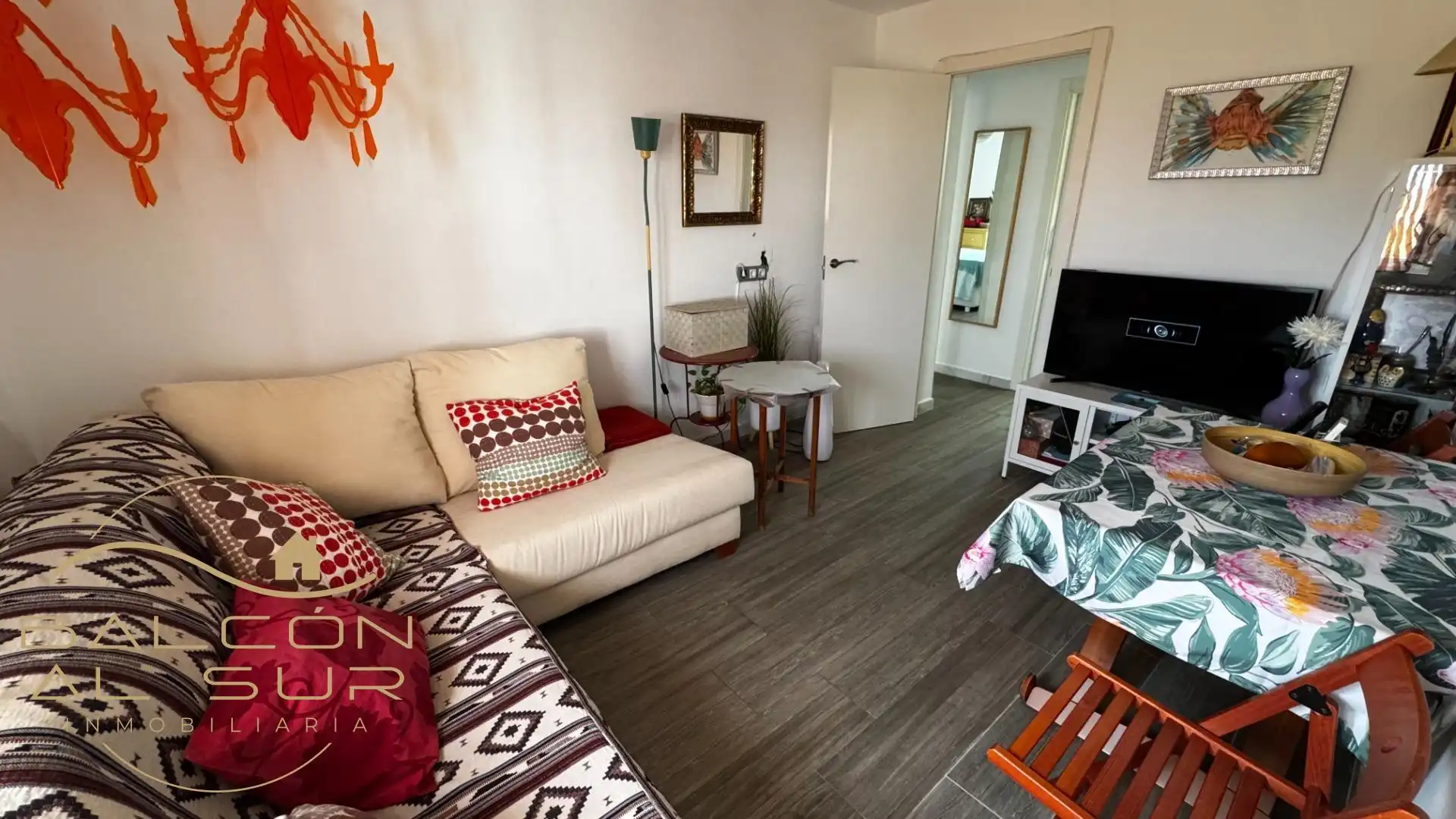 Sala d'estar de Pis en venda en Rota amb Aire condicionat i Terrassa