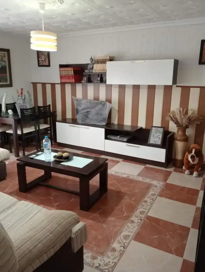 Sala de estar de Planta baja en venta en Benamaurel con Jardín privado, Trastero y Amueblado