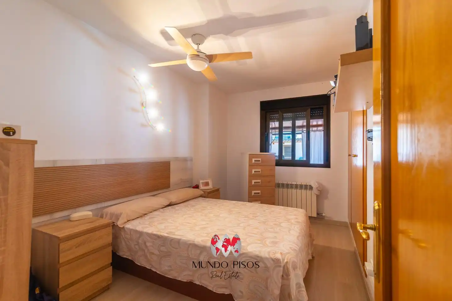 Bedroom of Flat for sale in  Palma de Mallorca  with Air Conditioner, Heating and Parquet flooring