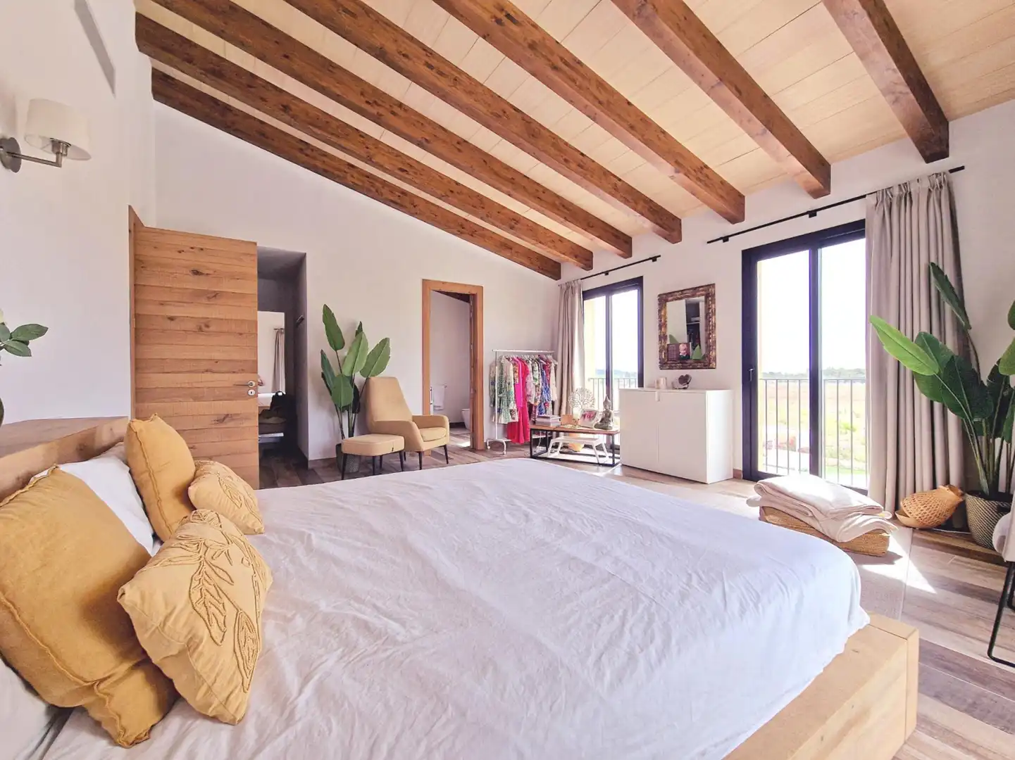 Bedroom of Houses for rent in Felanitx  with Air Conditioner, Terrace and Storage room