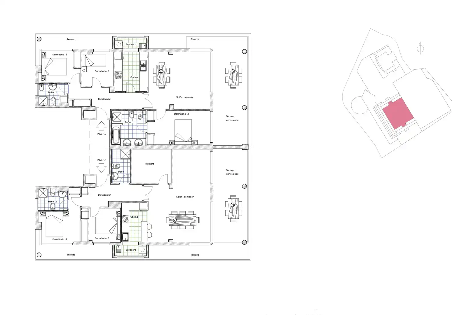 Appartement compact avec piscine à vendre à Zona Pueblo, imagen 37