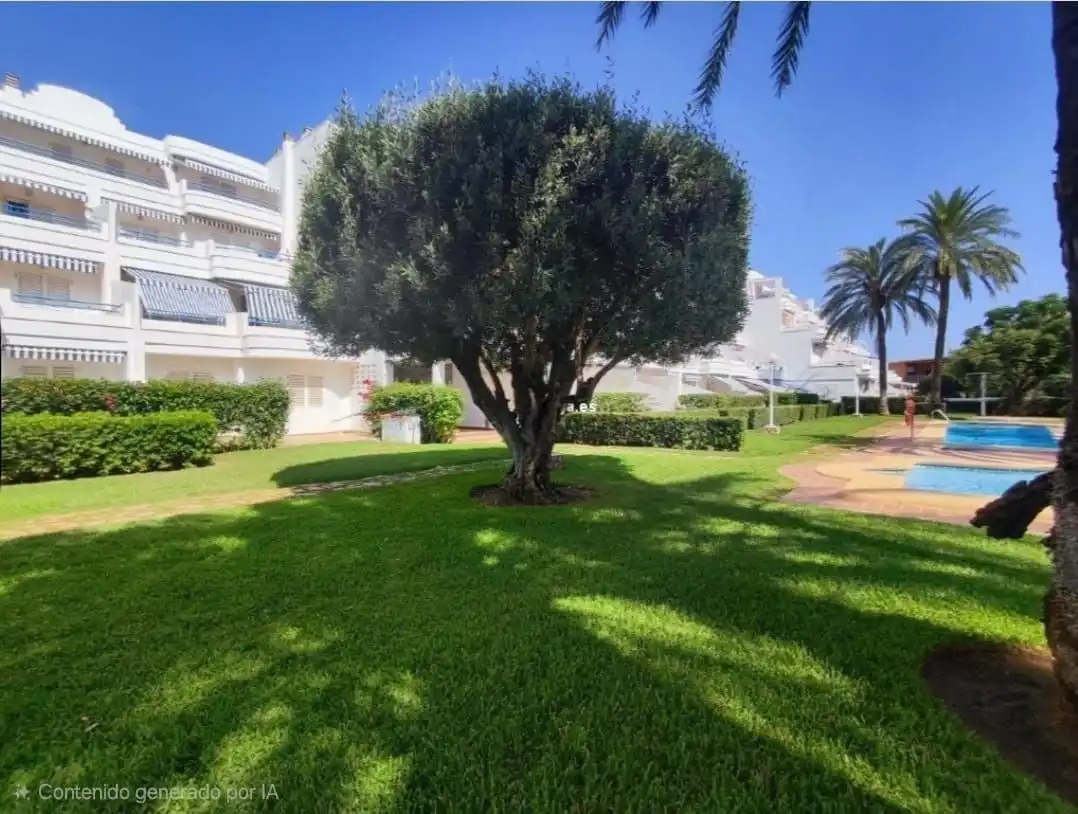 Garden of Apartments for sale in Dénia  with Air Conditioner, Heating and Terrace