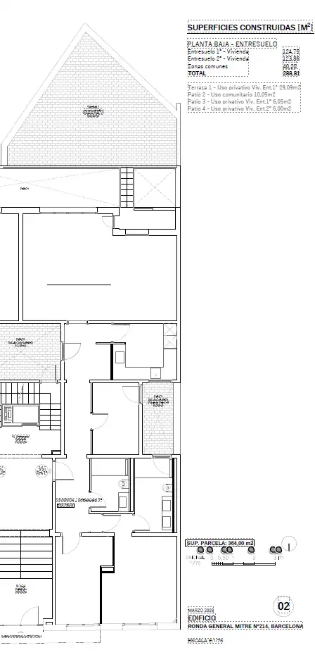 Flat for sale in Barcelona  with Air Conditioner, Heating and Private garden