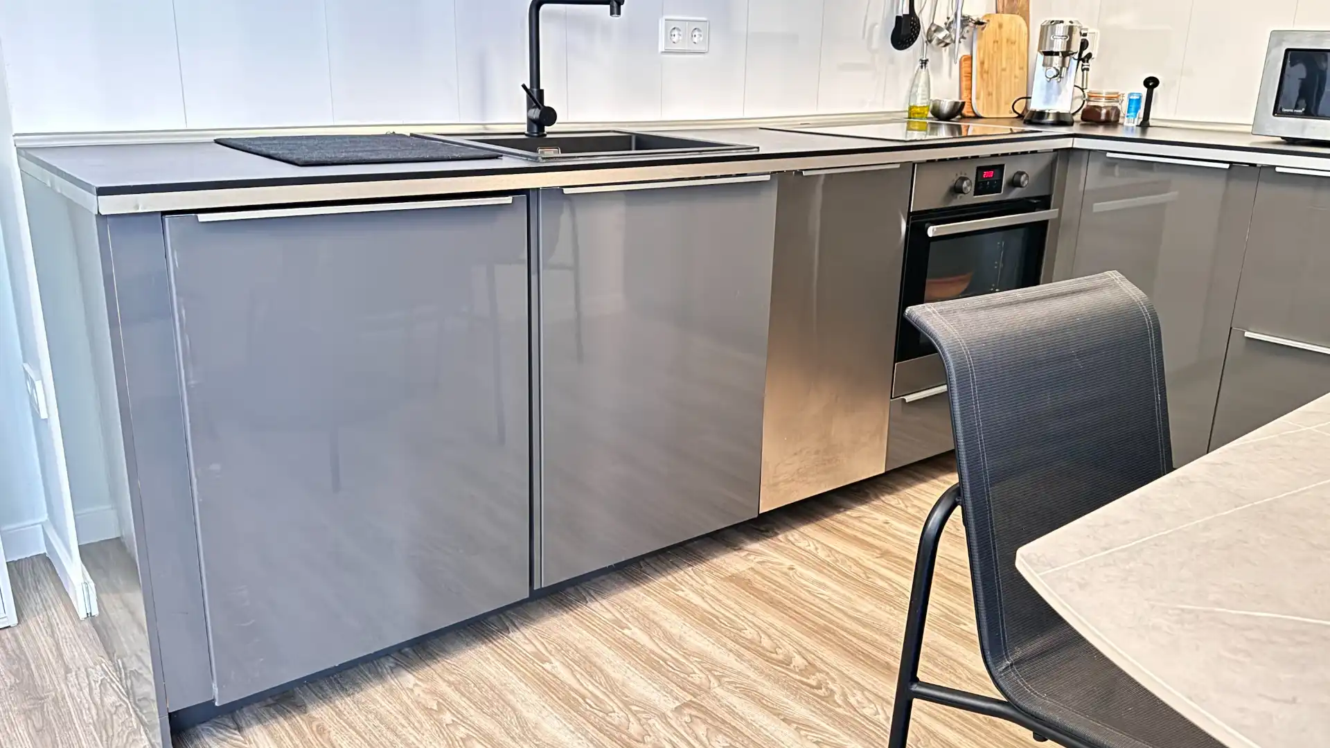 Kitchen of Apartments for sale in Valencia  with Air Conditioner, Heating and Parquet flooring