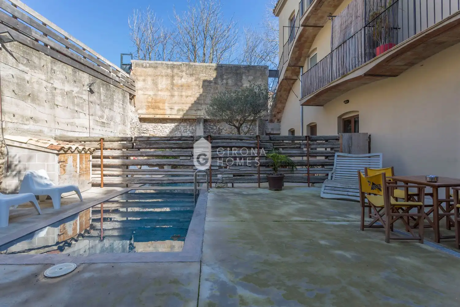 Exterior view of Apartments for sale in Girona  with Heating, Private garden and Terrace