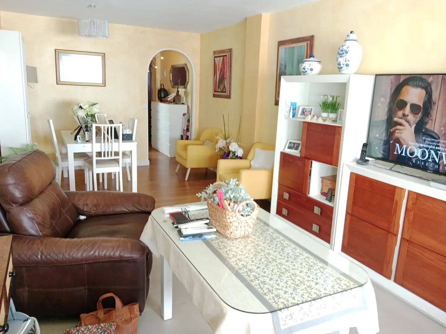 Sala d'estar de Pis en venda en Huelva amb Aire condicionat
