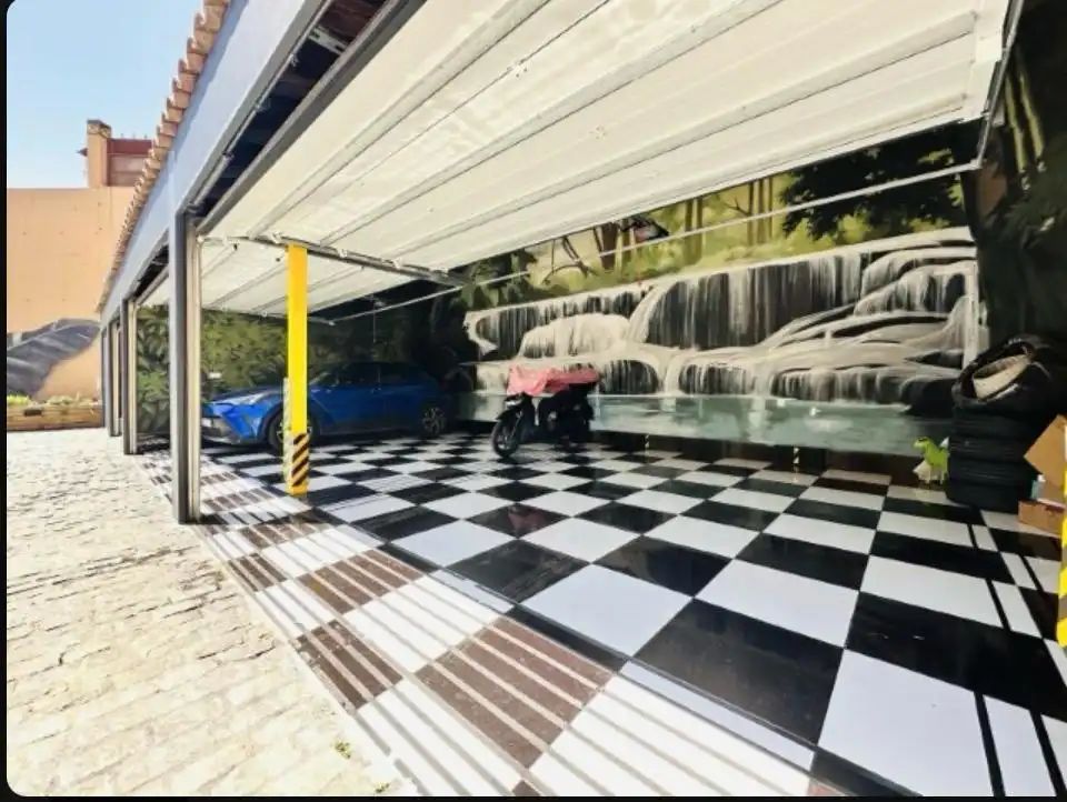 Parking de Casa o chalet en venta en Mataró con Aire acondicionado, Jardín privado y Parquet
