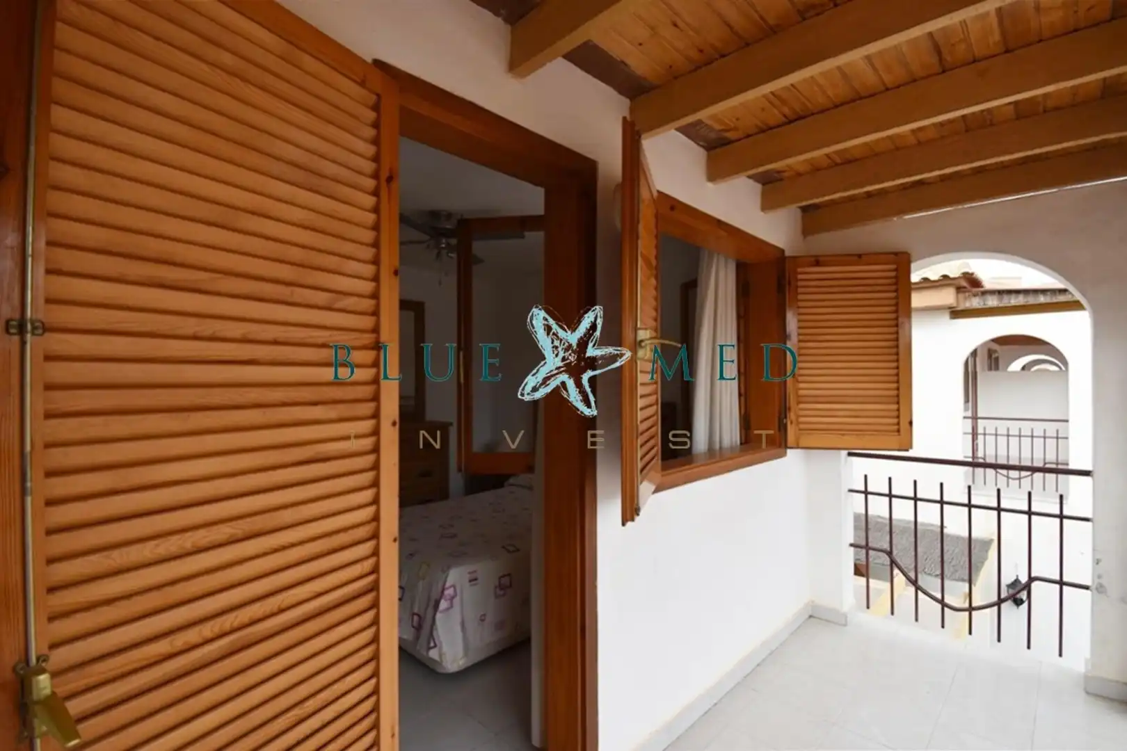 Terraza de Dúplex en venta en Mazarrón con Jardín privado, Terraza y Amueblado