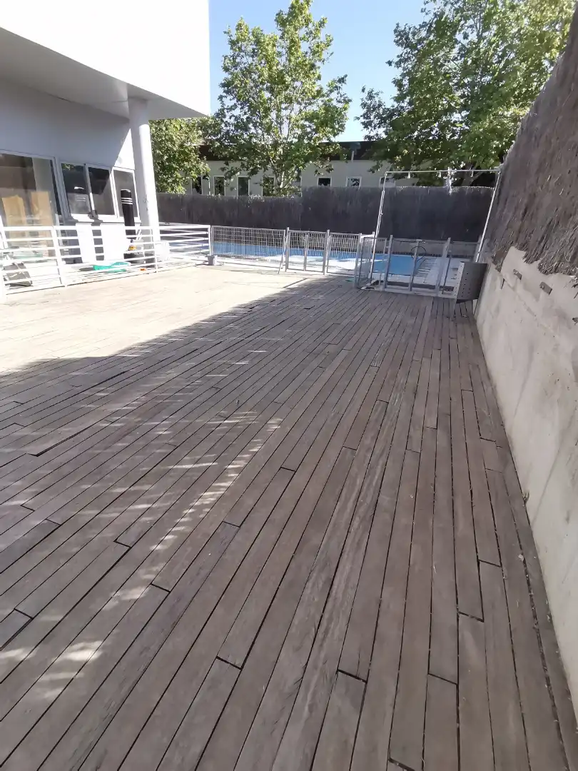 Terrasse von Geschaftsraum zum Verkauf in Tres Cantos mit Klimaanlage