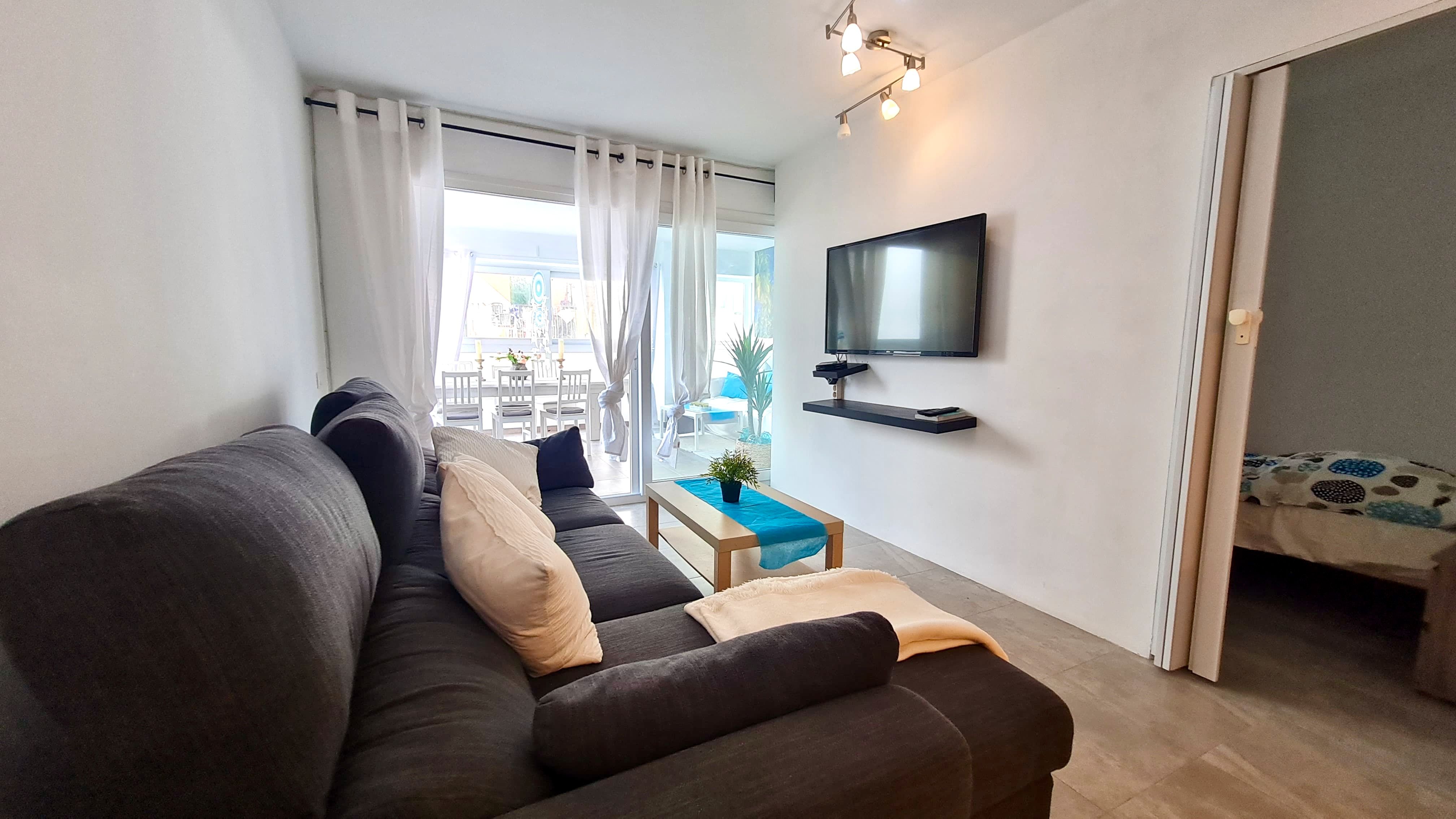 Sala d'estar de Apartament en venda en Llucmajor amb Aire condicionat