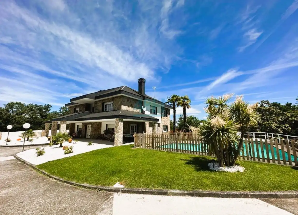 Garden of Houses for sale in Taboadela  with Heating, Private garden and Terrace