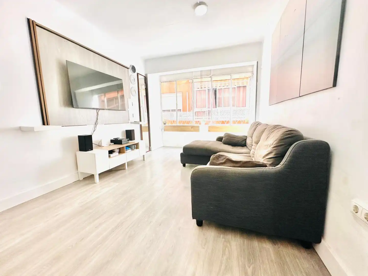 Sala d'estar de Pis en venda en Málaga amb Parquet