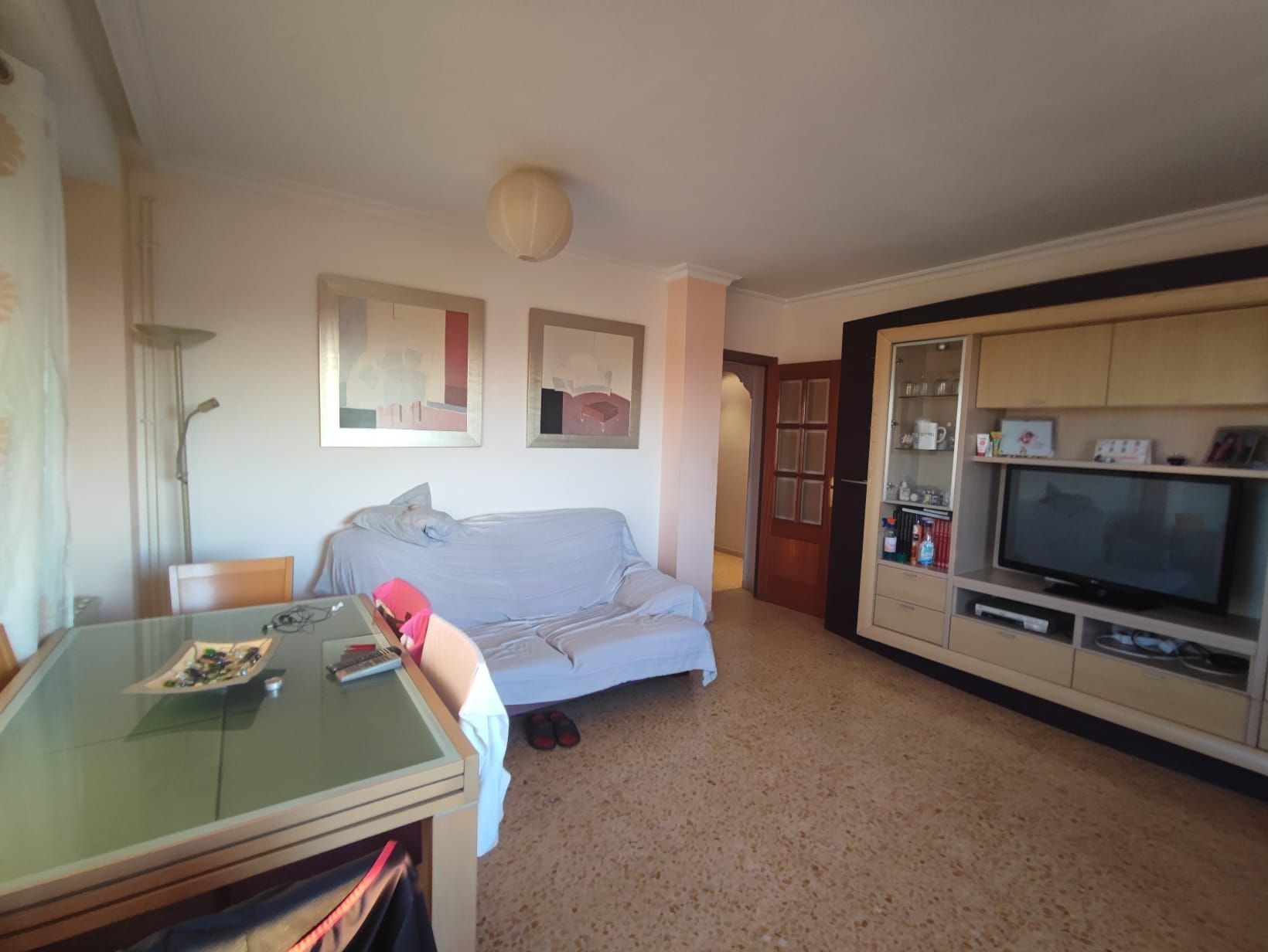 Sala de estar de Piso en venta en Sueca con Aire acondicionado y Terraza