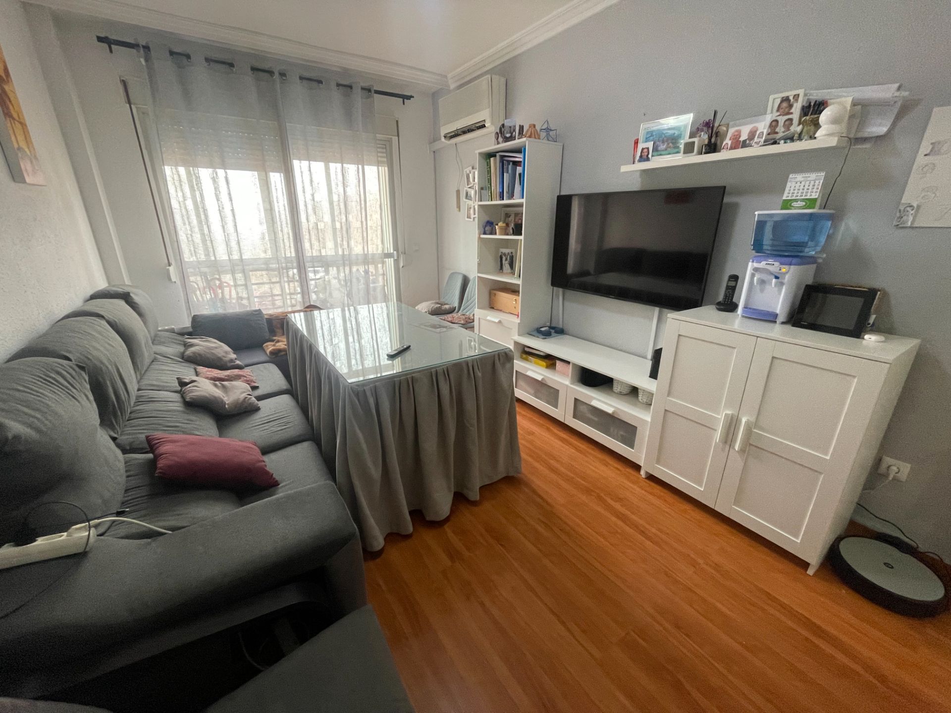 Sala d'estar de Pis en venda en Badajoz Capital amb Aire condicionat, Calefacció i Parquet