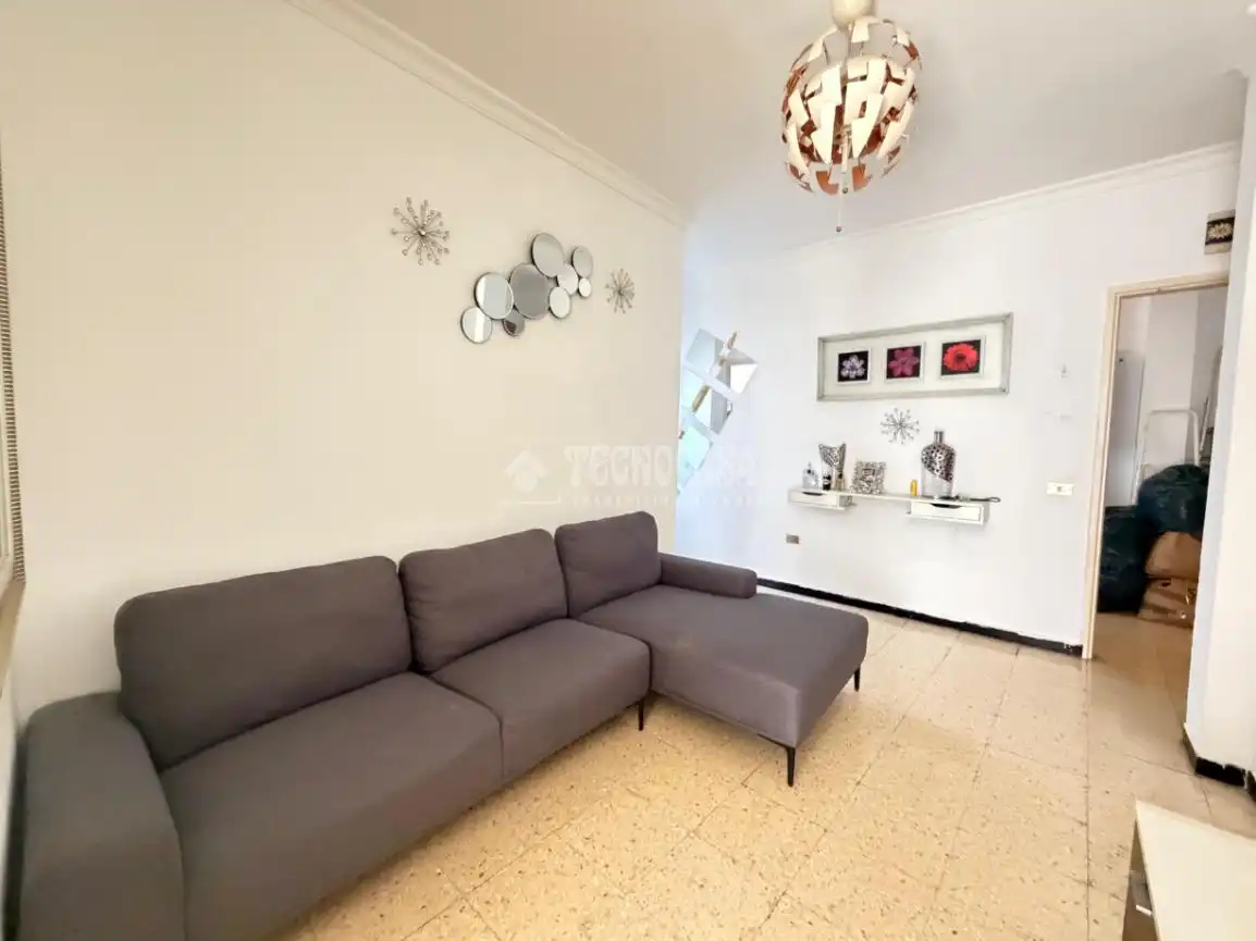 Sala de estar de Piso en venta en Las Palmas de Gran Canaria