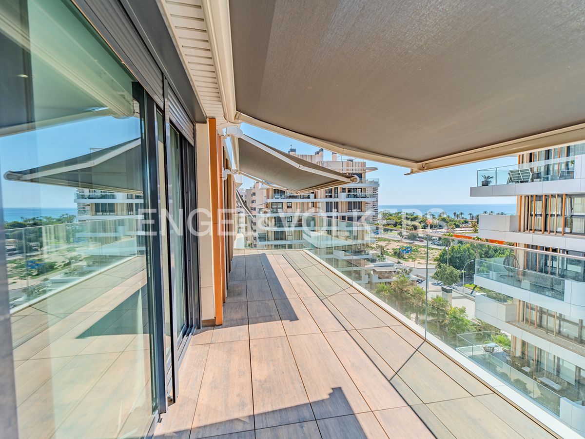 Terrace of Flat for sale in Alicante / Alacant  with Air Conditioner, Heating and Terrace