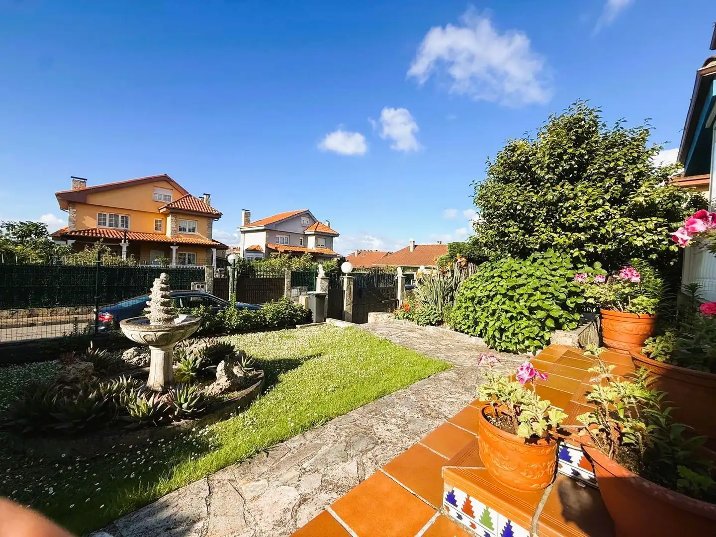 Jardín de Casa o chalet en venta en Gijón  con Calefacción, Terraza y Piscina