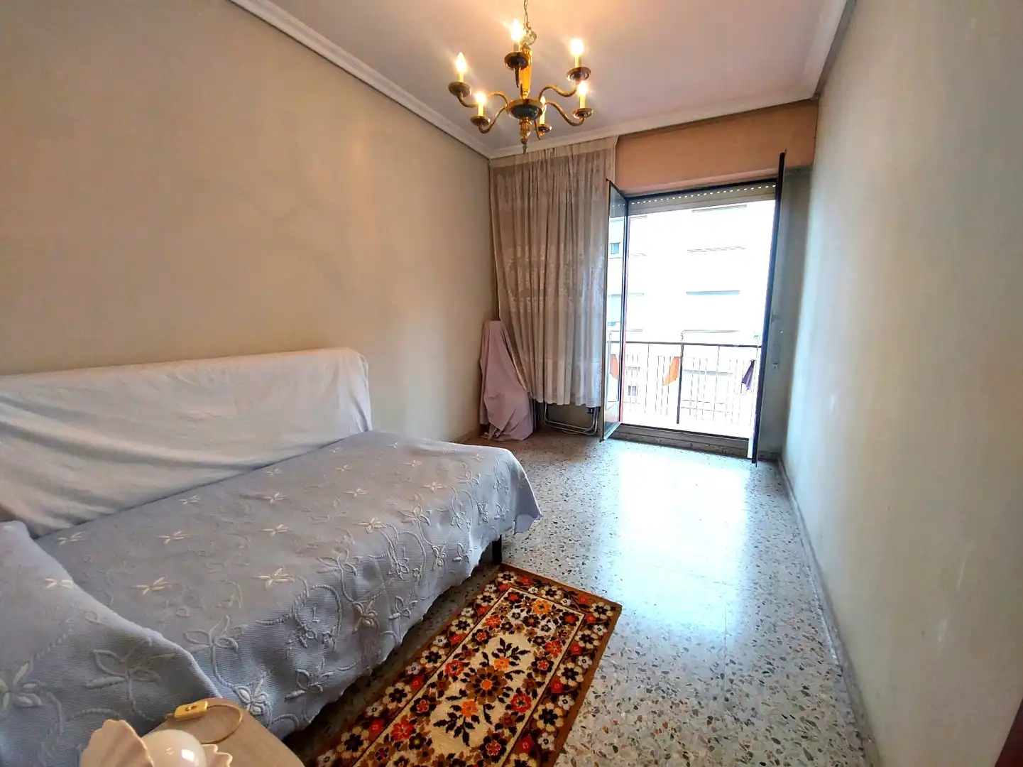 Bedroom of Flat for sale in  Logroño  with Heating and Balcony