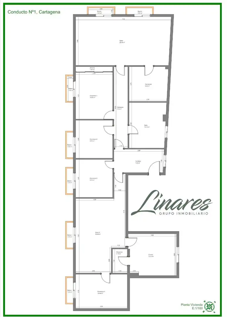 Apartament en venda en Cartagena amb Balcó