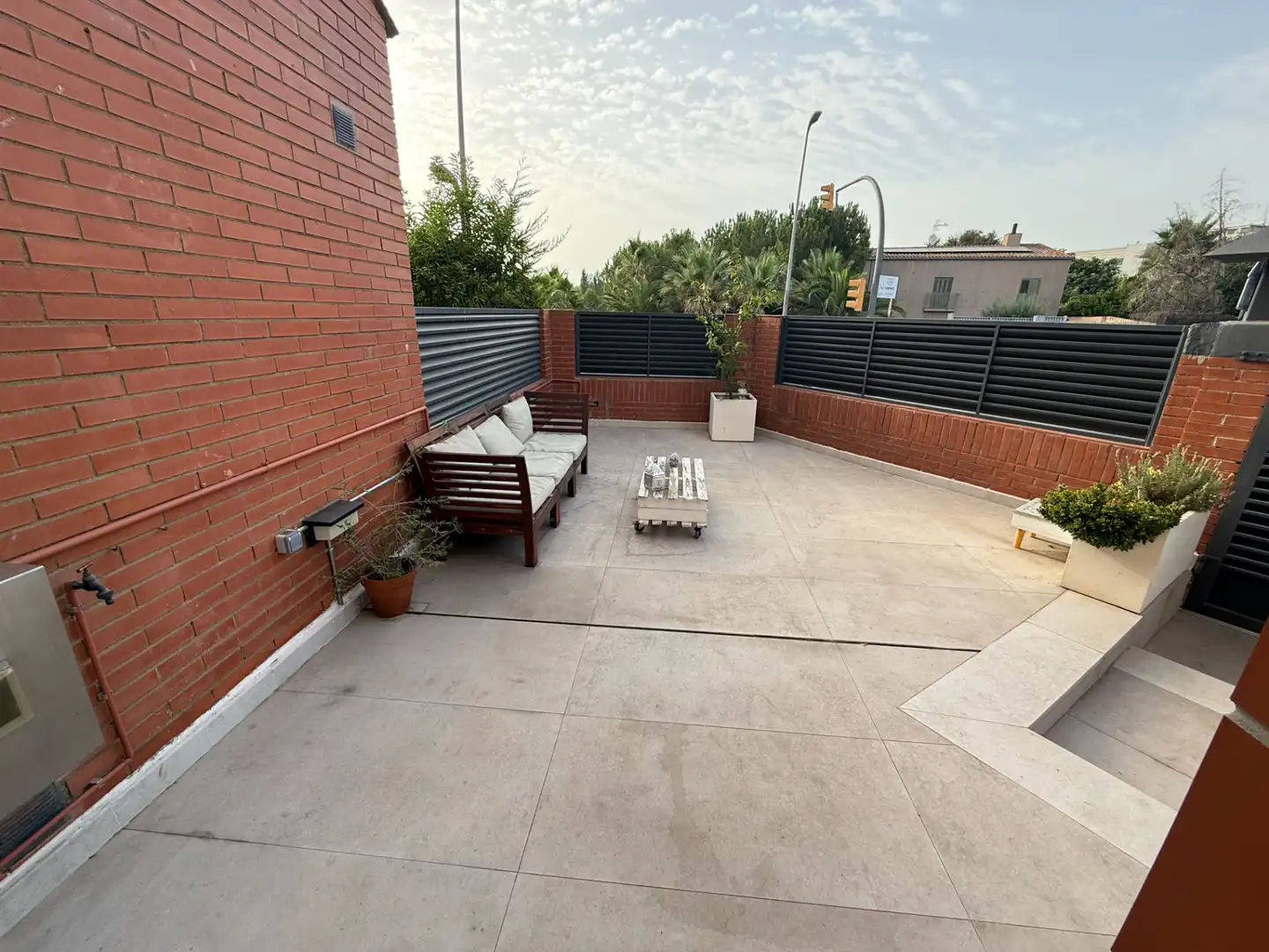 Terrace of Houses for sale in Sant Joan Despí  with Air Conditioner, Heating and Private garden