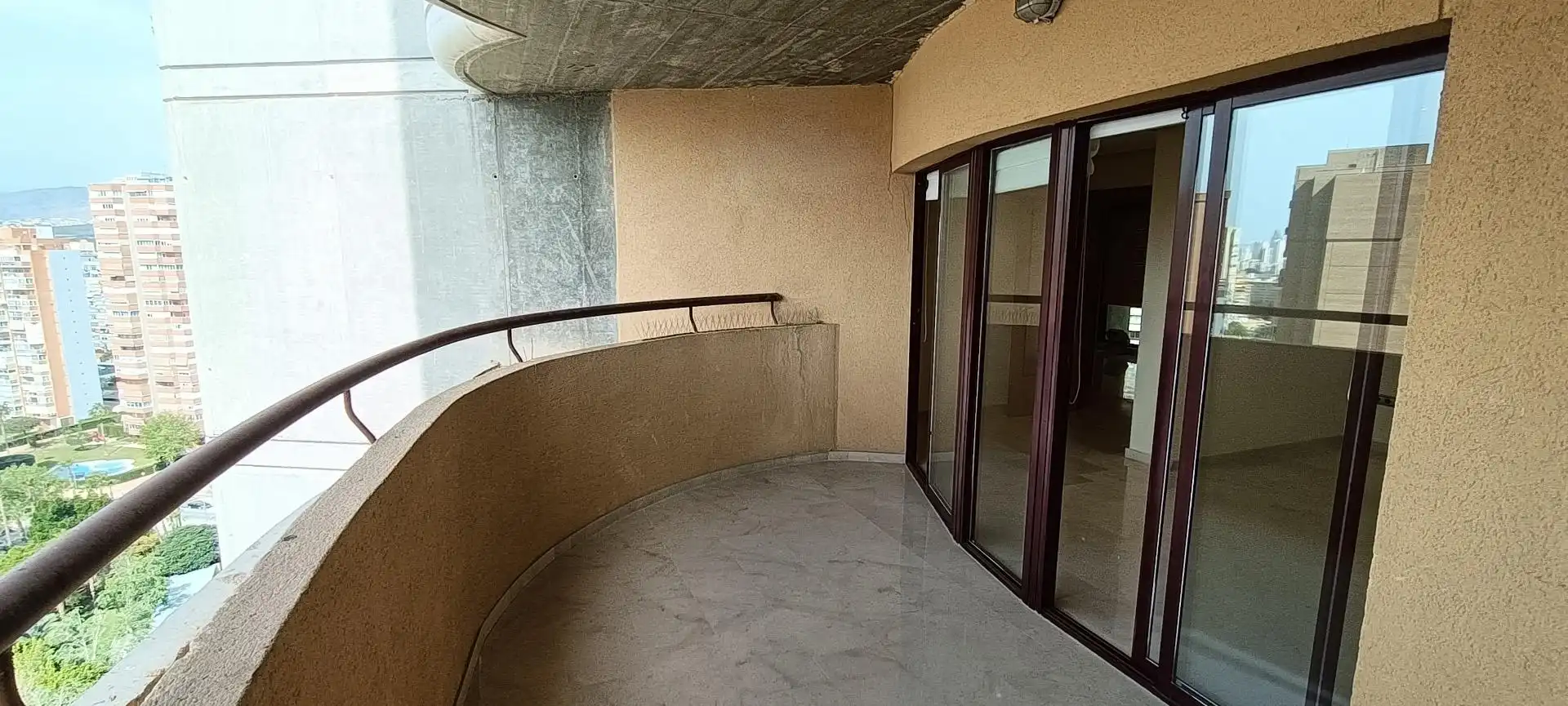 Balcony of Apartments for sale in Benidorm  with Air Conditioner, Private garden and Terrace