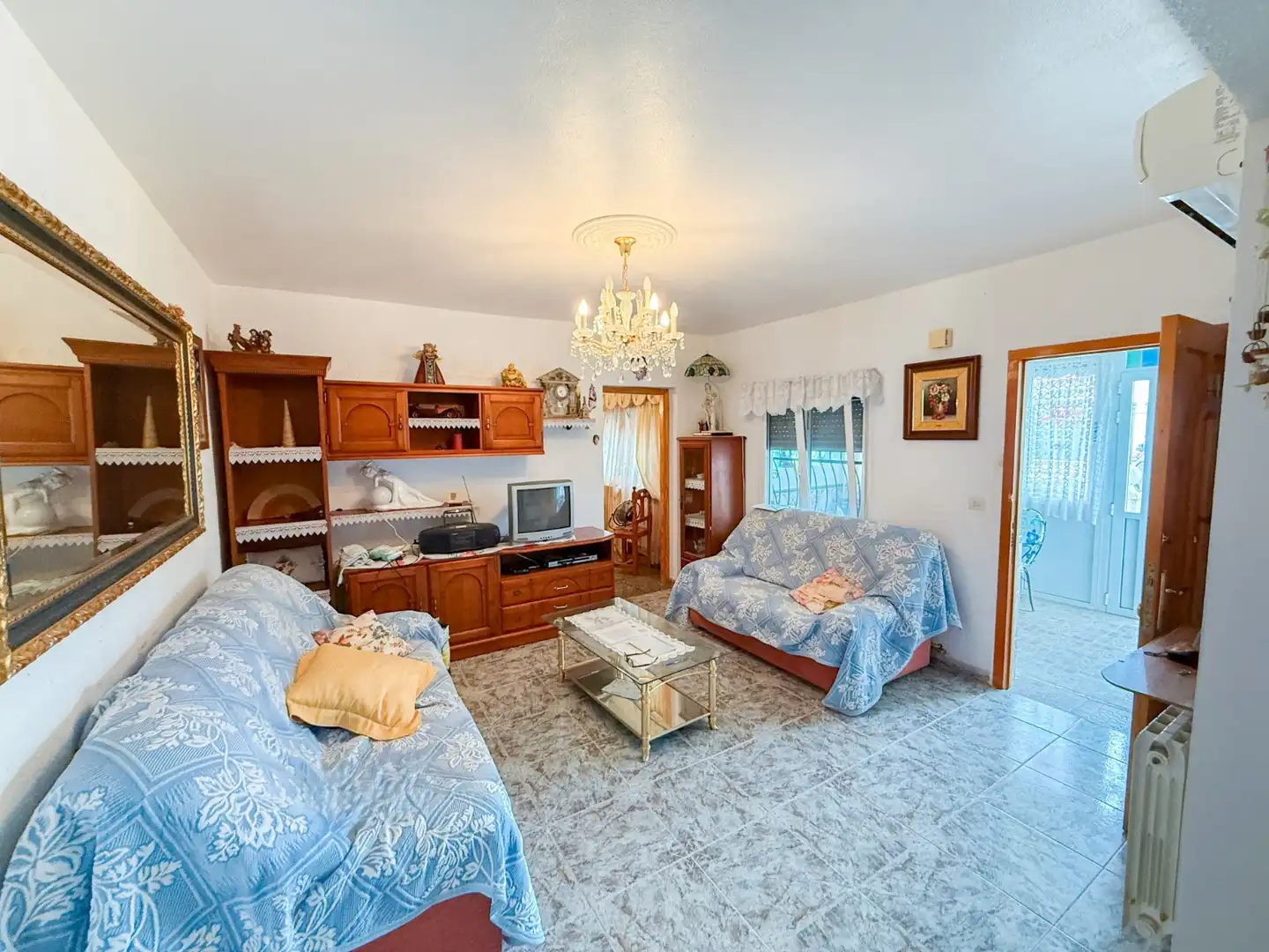 Living room of Detached homes for sale in Águilas  with Air Conditioner, Private garden and Terrace