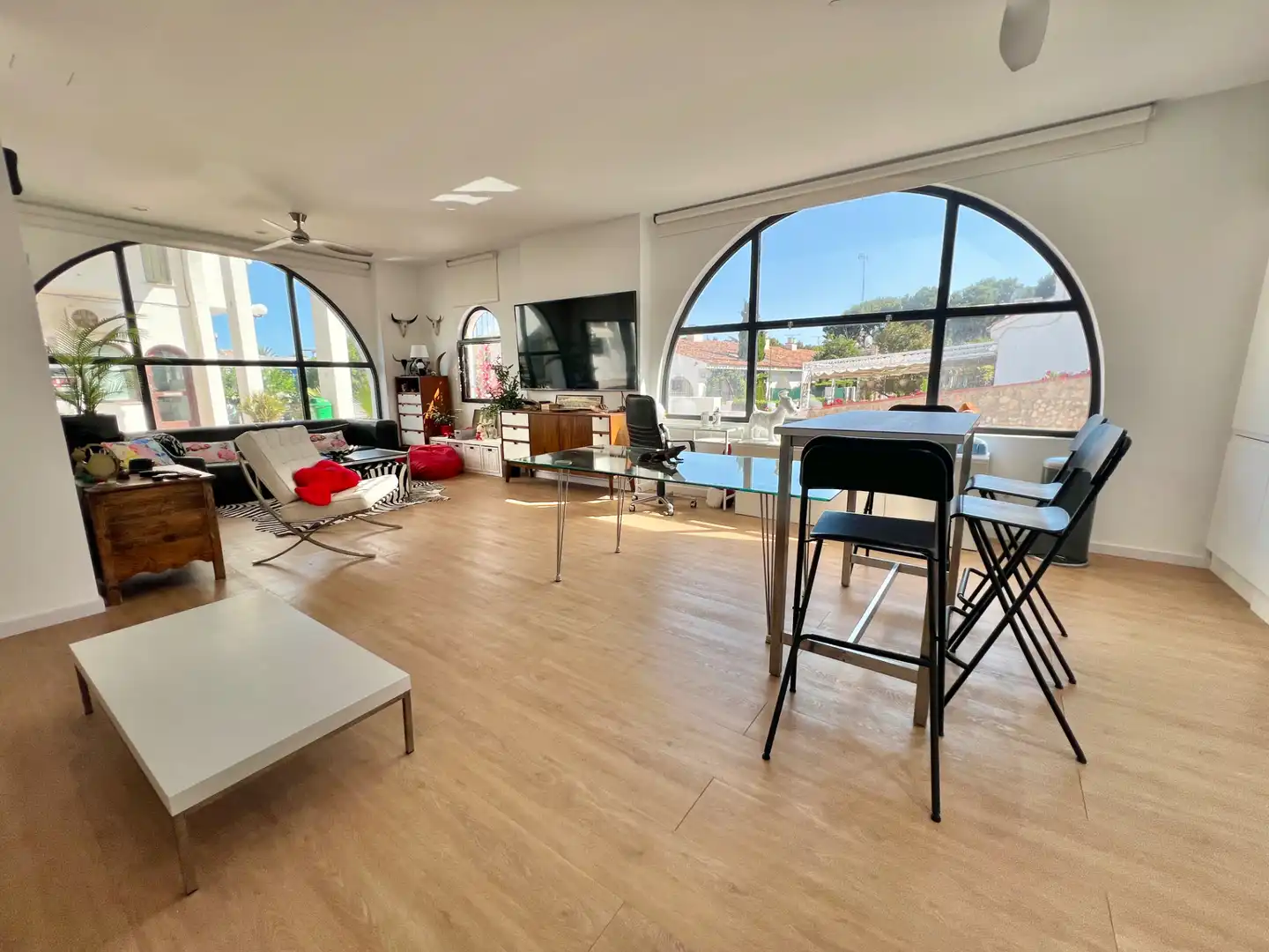 Sala d'estar de Loft en venda en Alcalà de Xivert amb Aire condicionat, Terrassa i Traster