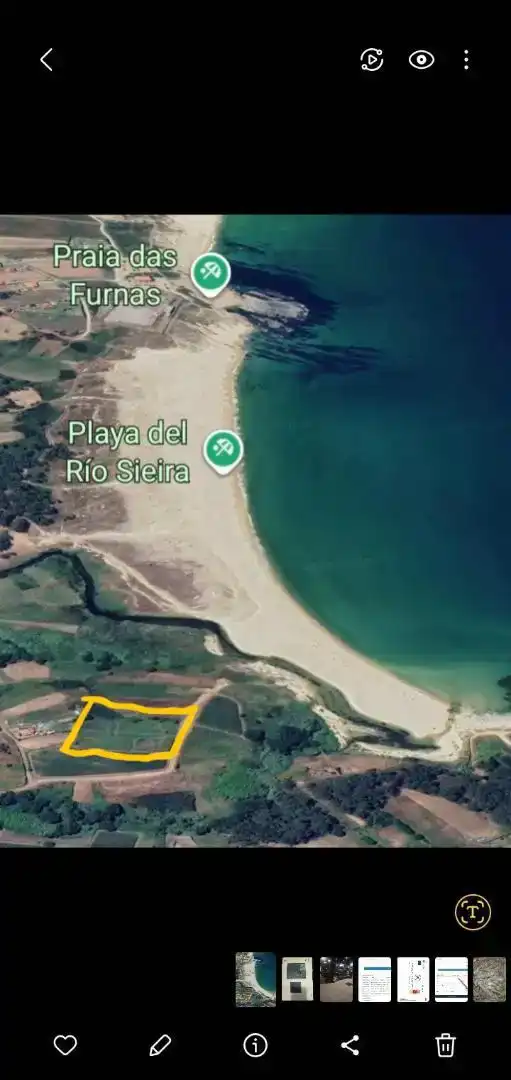 Vista exterior de Finca rústica en venda en Porto do Son