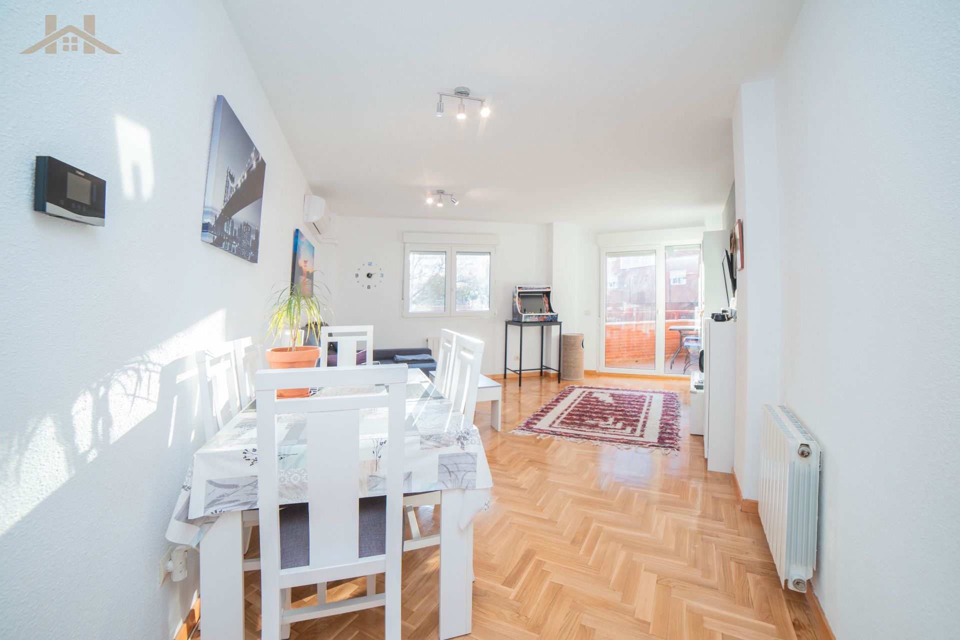 Sala de estar de Piso en venta en Valdemoro con Aire acondicionado, Calefacción y Terraza