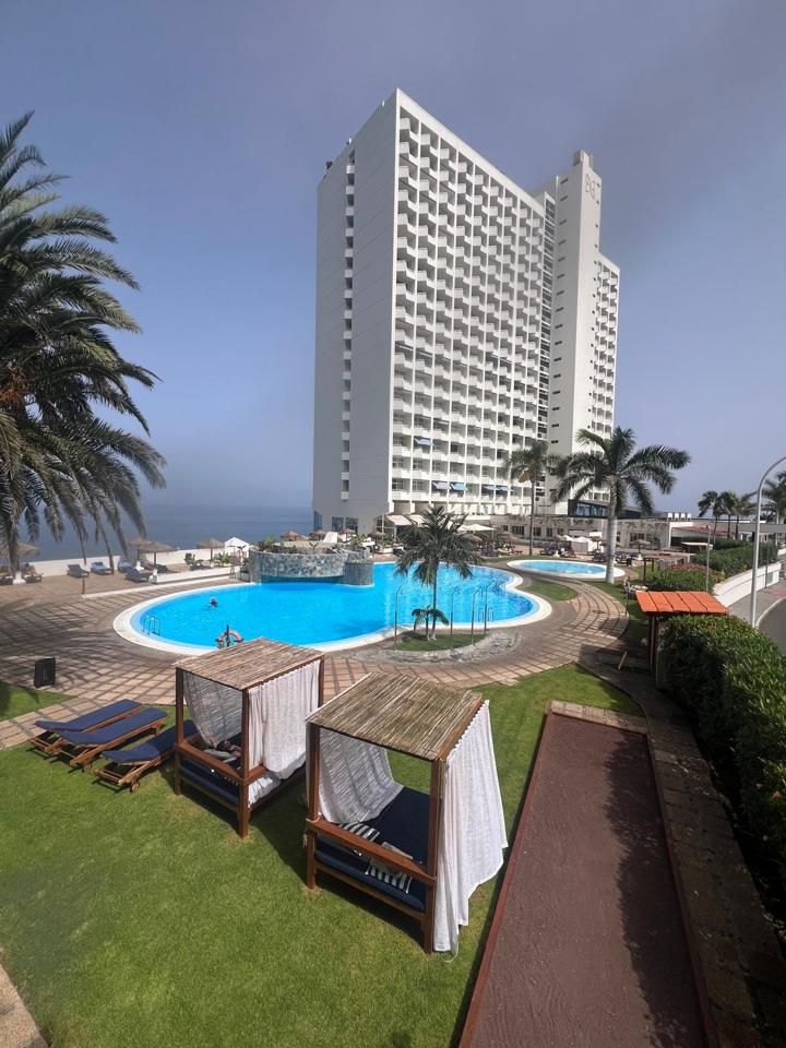 Swimming pool of Flat to rent in Los Realejos  with Air Conditioner, Terrace and Furnished
