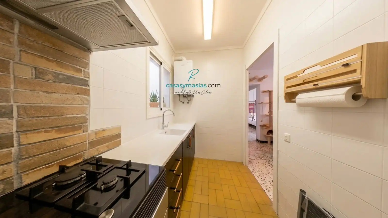 Kitchen of Flat for sale in Sant Pere de Ribes  with Heating, Terrace and Oven