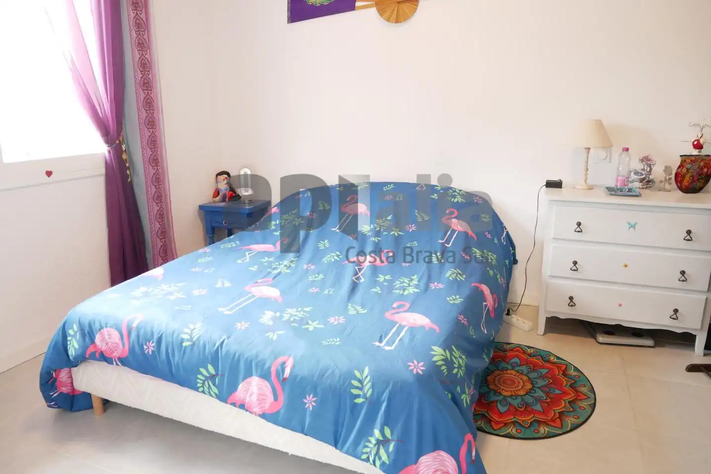 Schlafzimmer von Haus oder Chalet zum Verkauf in Maçanet de la Selva mit Klimaanlage, Heizung und Privatgarten