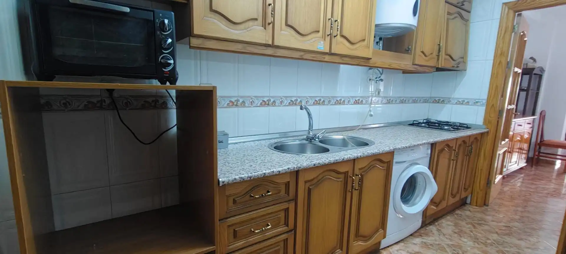 Küche von Wohnung zur Miete in Granada mit Klimaanlage, Terrasse und Möbliert