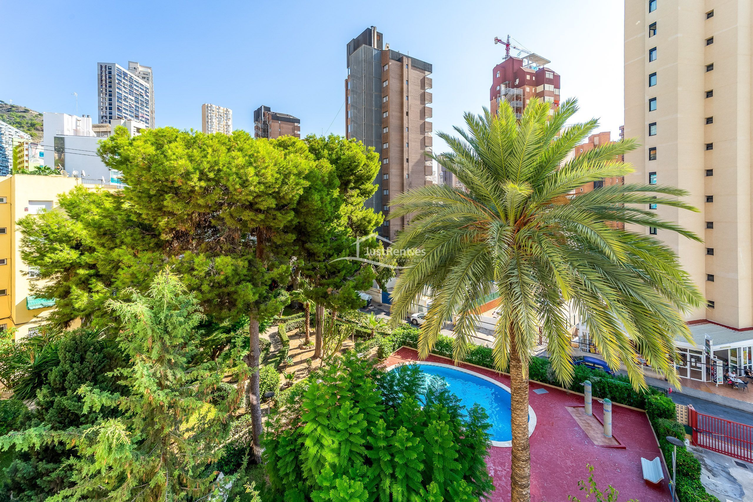 Exterior view of Flat to rent in Benidorm  with Private garden, Balcony and Community pool