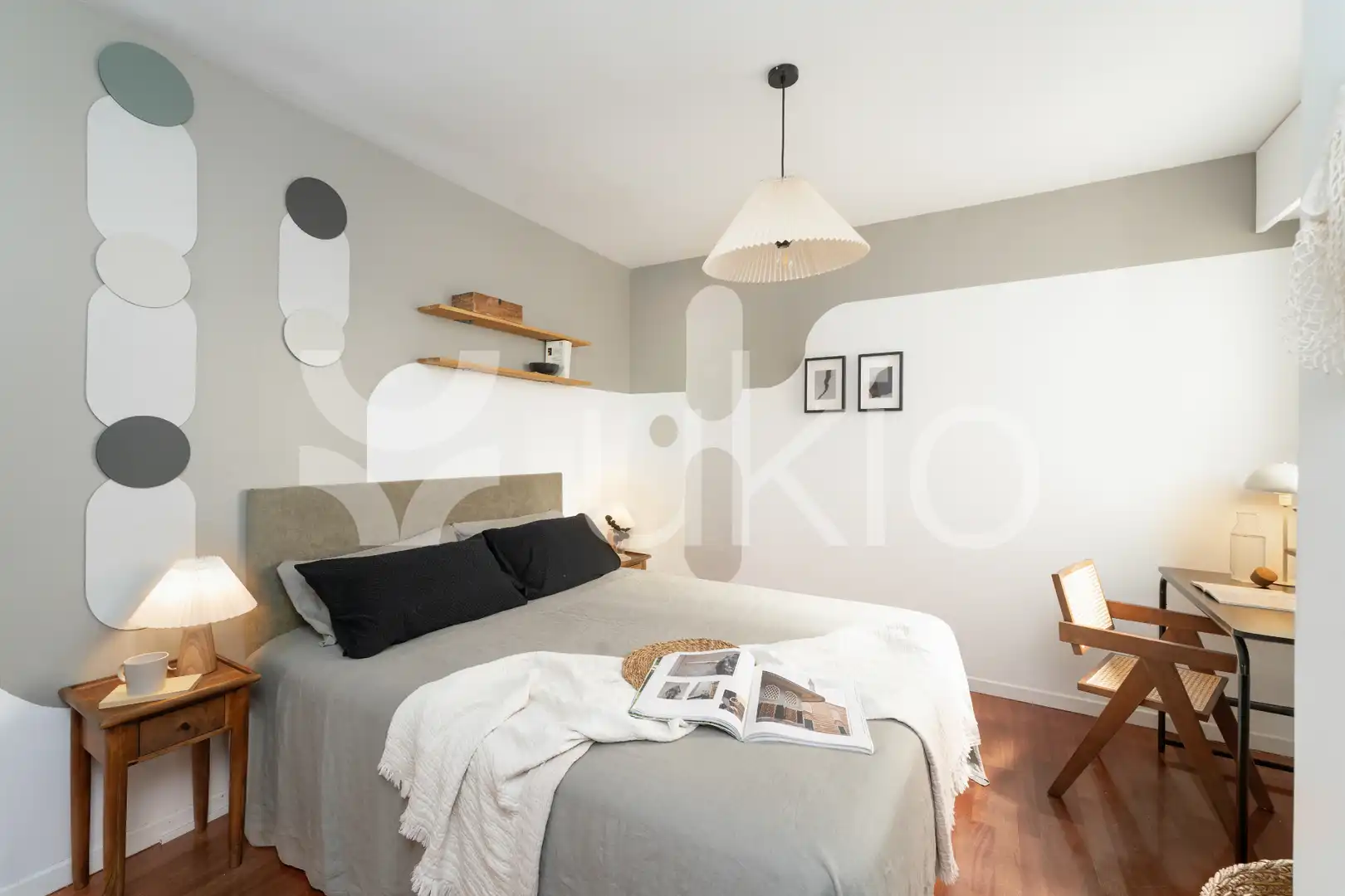 Bedroom of Apartments for rent in Madrid  with Air Conditioner, Heating and Furnished