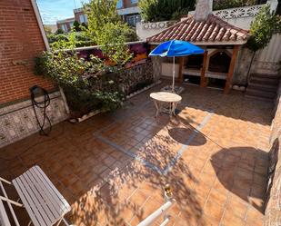 Terrace of House or chalet to rent in Velilla de San Antonio  with Air Conditioner, Heating and Parquet flooring