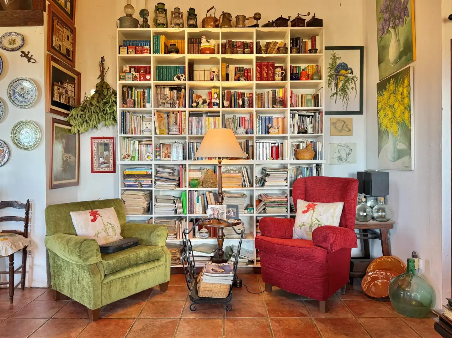 Sala de estar de Finca rústica en venta en Piedralaves con Jardín privado, Terraza y Trastero