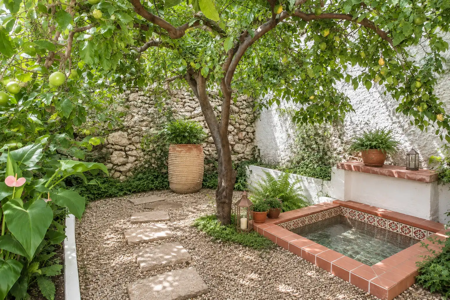Jardí de Casa o xalet en venda en Yunquera amb Jardí privat i Traster