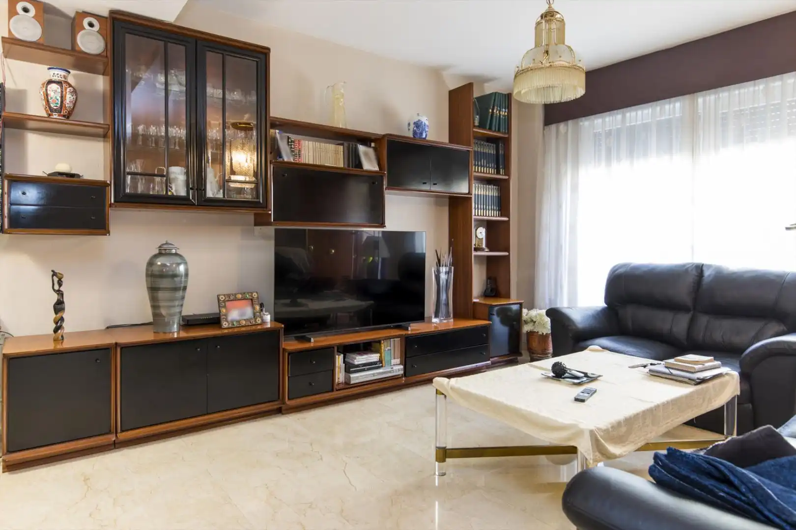 Living room of Detached homes for sale in Zaragoza  with Terrace, Storage room and Swimming Pool