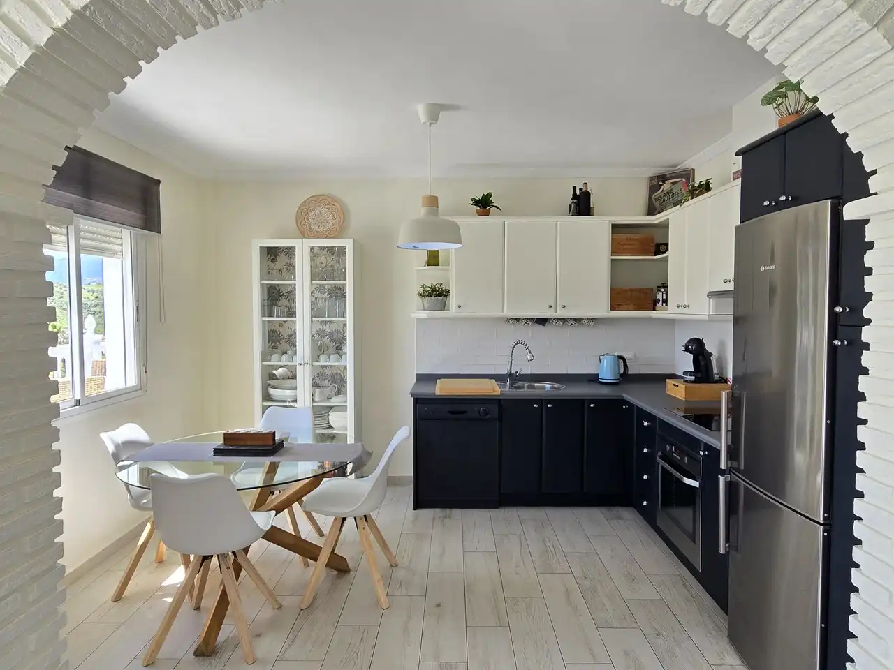 Cocina de Casa o chalet en venta en Alcaucín con Aire acondicionado y Piscina