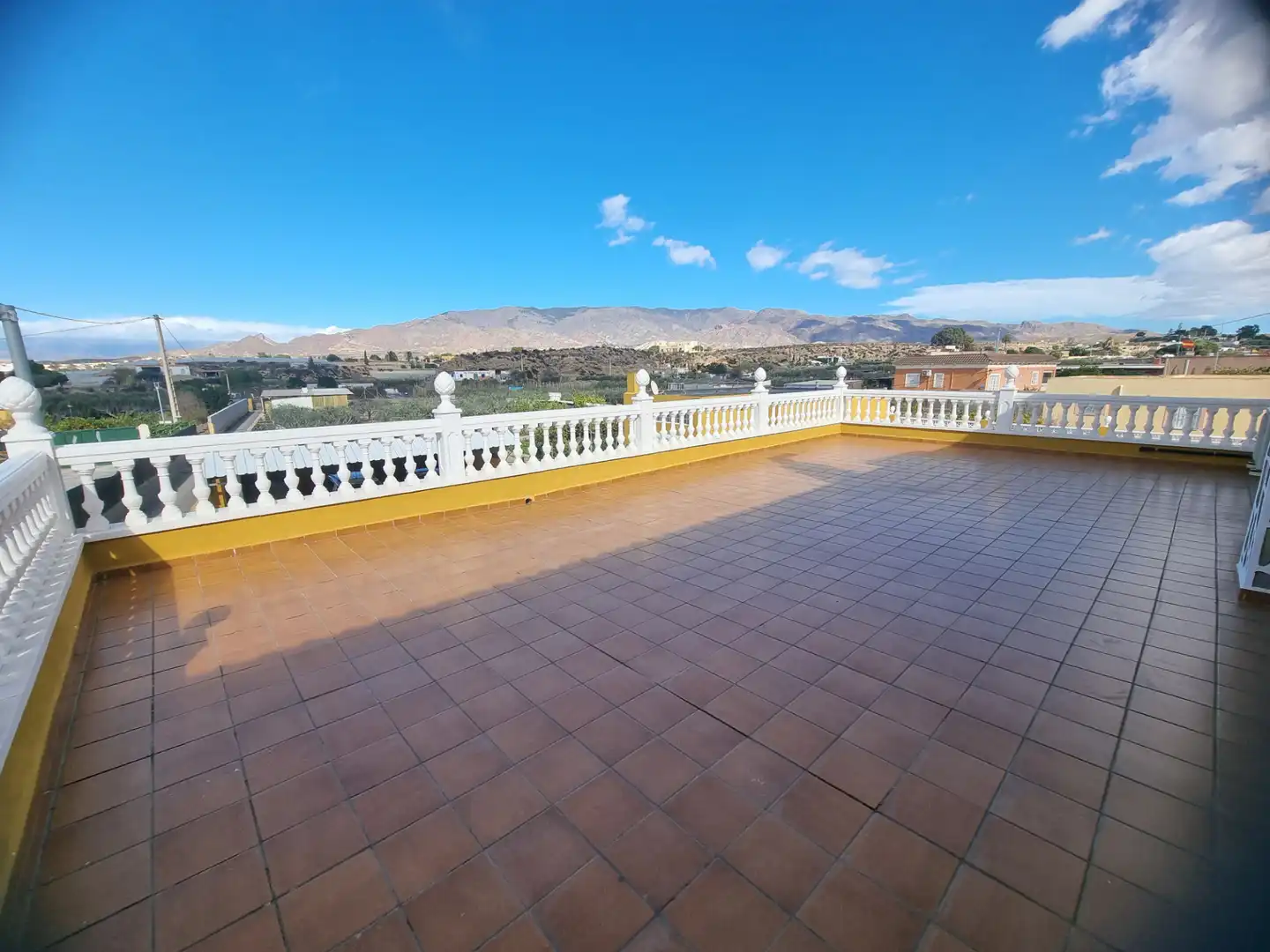Terraza de Finca rústica en venta en Pechina con Aire acondicionado, Calefacción y Jardín privado